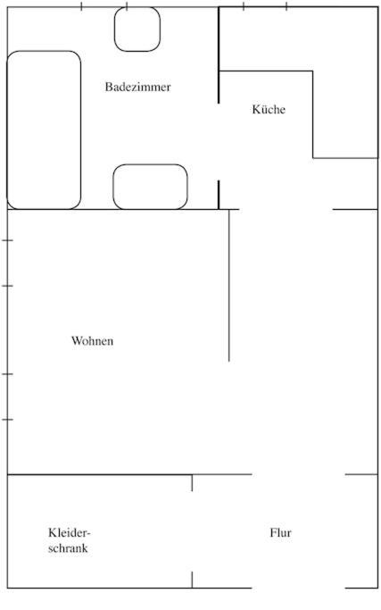 Kleines Apartment In Moenchengladbach-Neuwerk Экстерьер фото